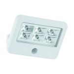 Eglo Wandleuchte Gavello Weiß 840 Kaltweiß | IP54 - Bewegungssensor
